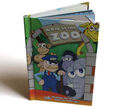 "A Day At The Zoo Personalised Story Book"